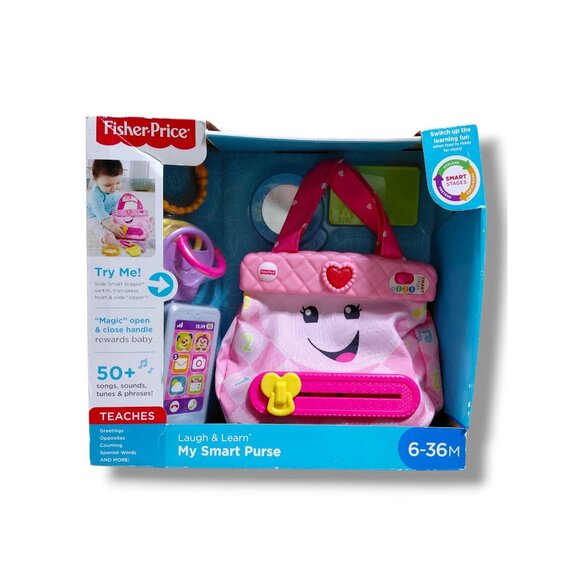 Fisher-Price Laugh & Learn My Smart Purse For Ages 6-36M New in Box - Picture 1 of 9